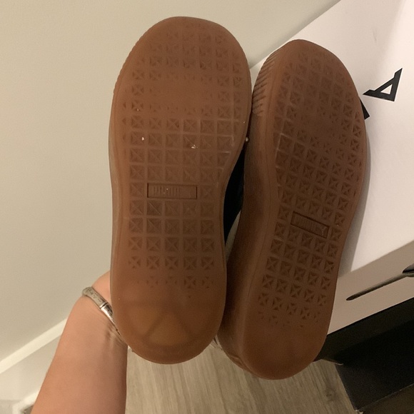 Puma creepers off-white Rihana suede platform sneaker - Picture 5 of 6